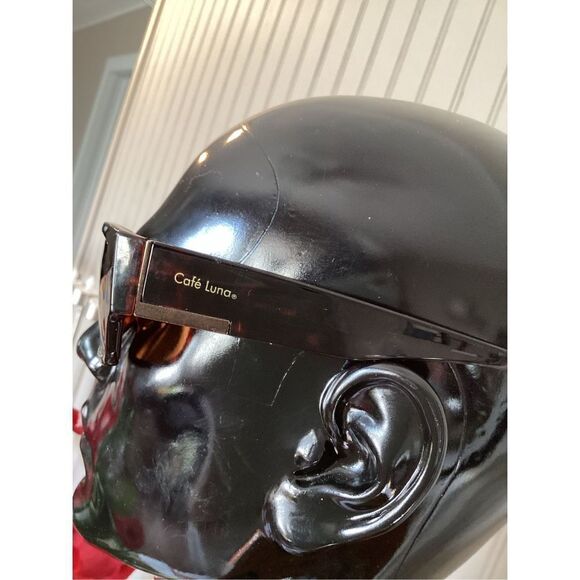 Vintage Cafe Luna Rectangle Sunglasses - Picture 5 of 5